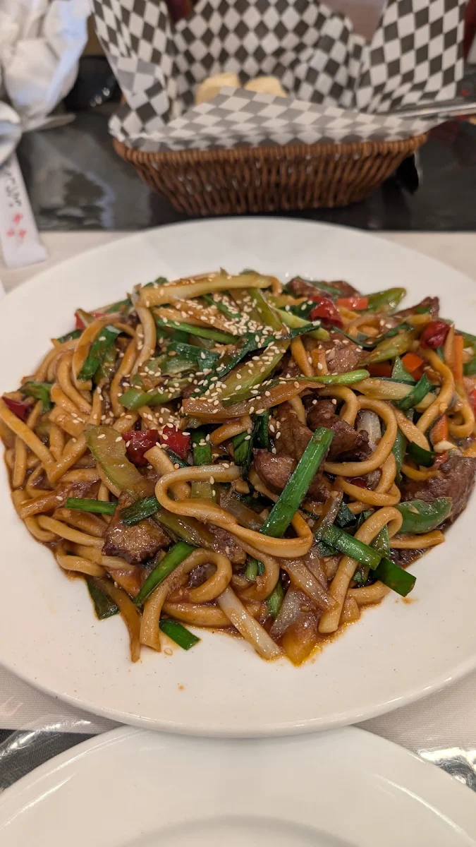stir fried lahman 干煸炒面